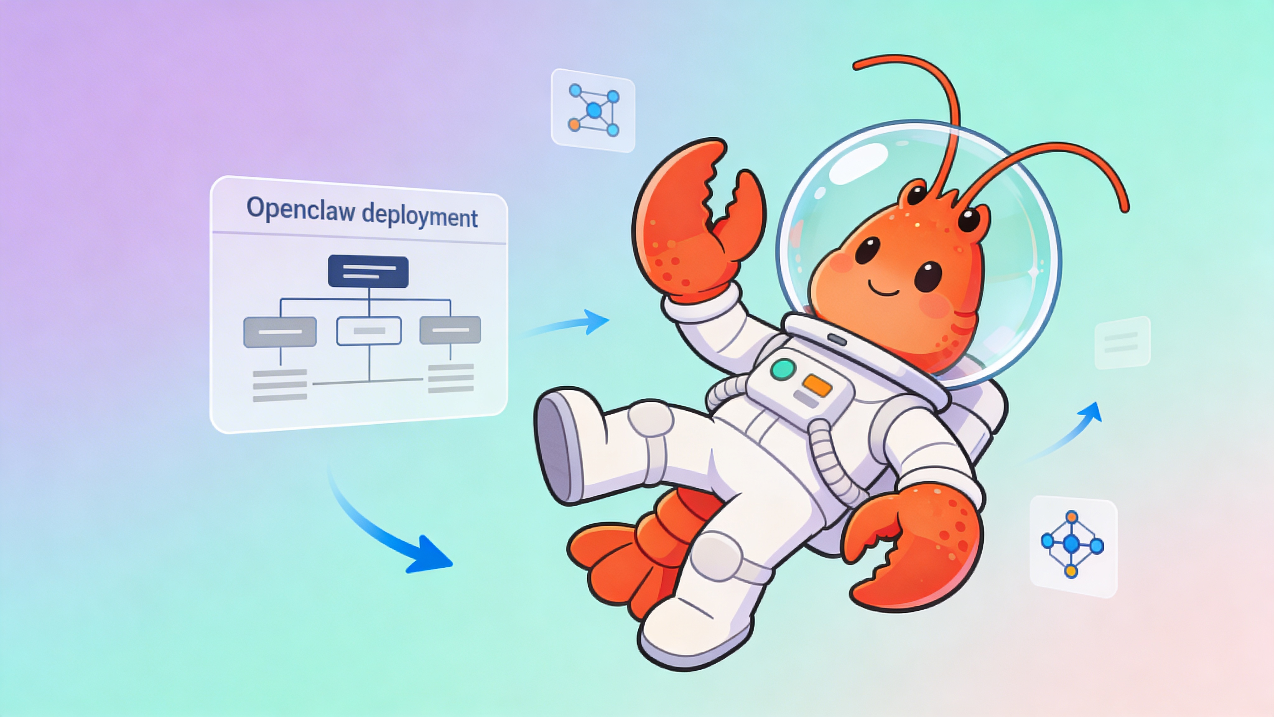Illustration of OpenClaw architecture and deployment process
